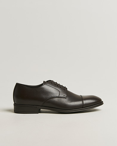 Canali Rubber Sole Derby Brown Calf – Bruin