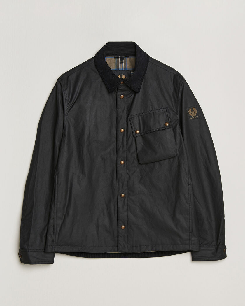 Belstaff Ground Wax Jacket Black – Zwart
