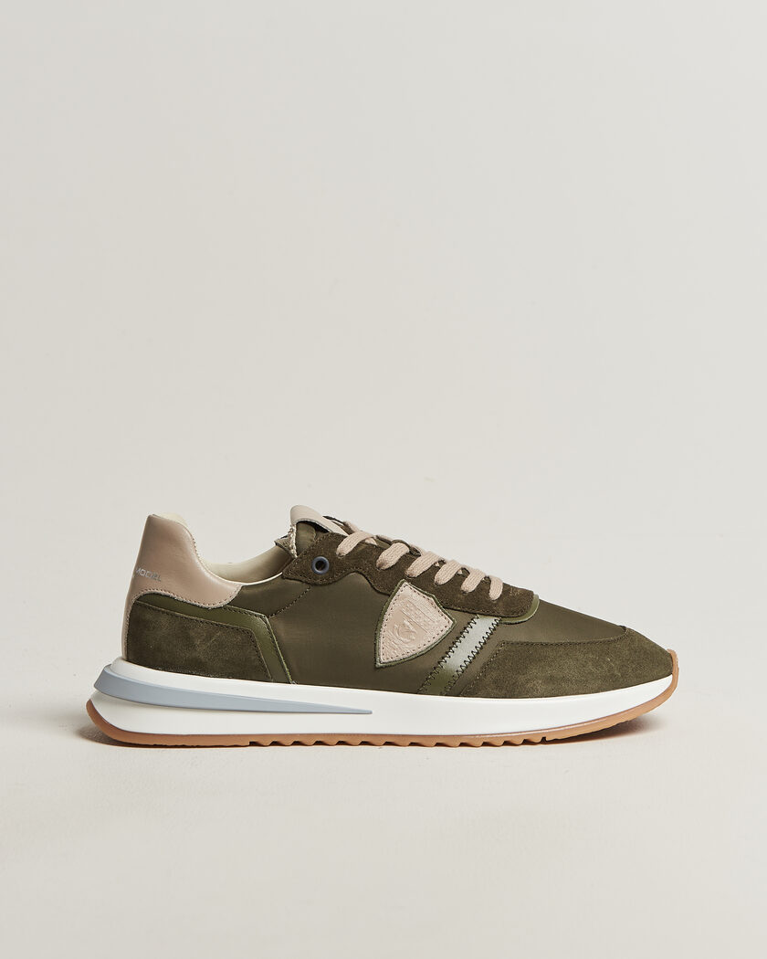 Philippe Model Tropez 2.1 Low Top Sneaker Military – Groen