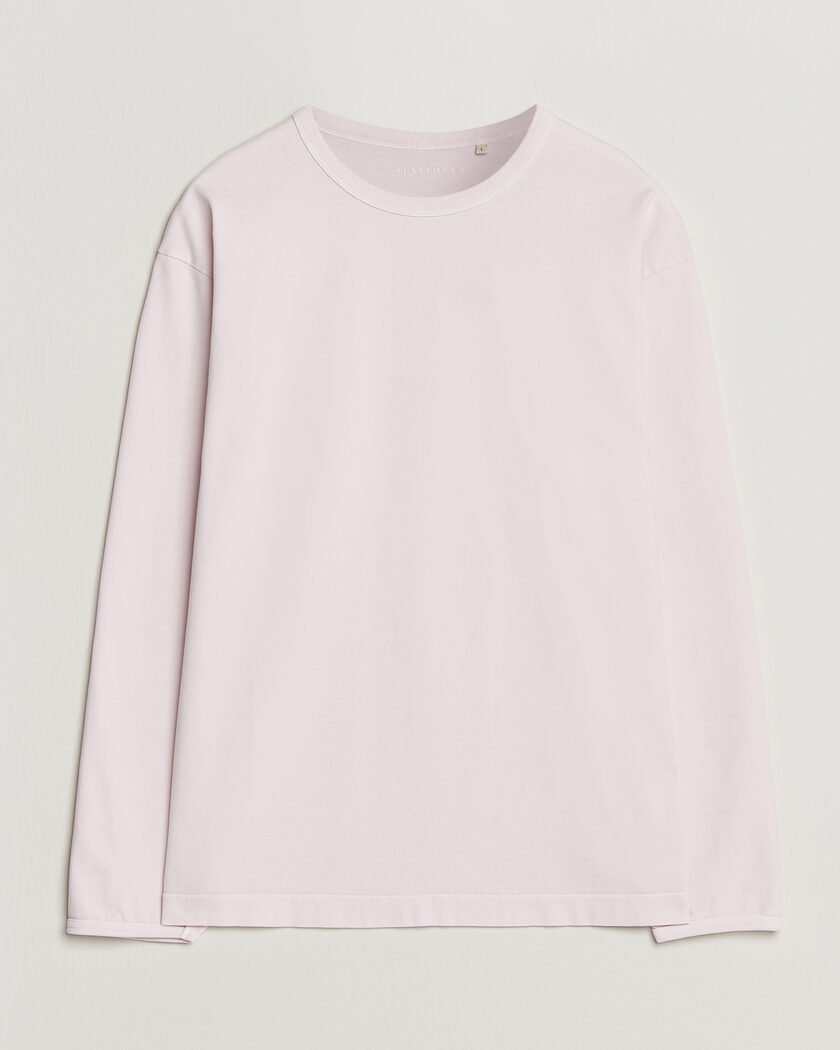 Sunflower Heavy Jersey Long Sleeve T-Shirt Pink – Roze