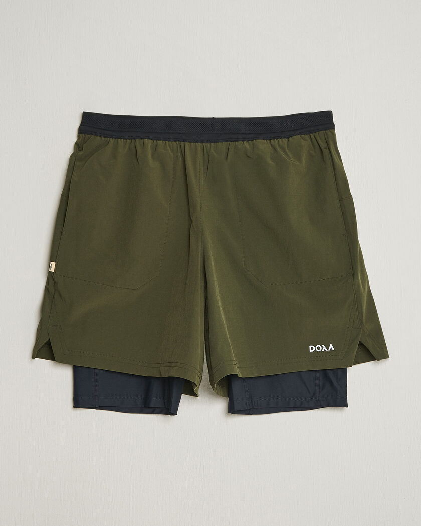 Doxa Rerun 2-In-1 Shorts Forest – Groen