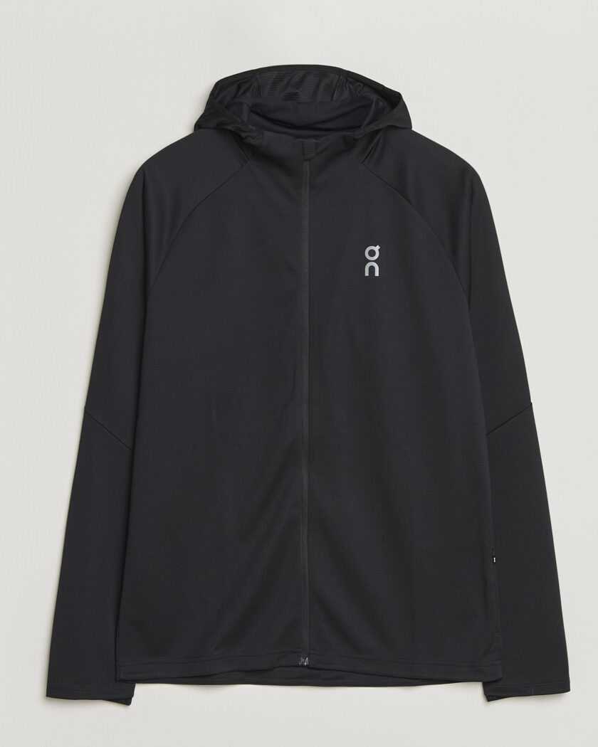 On Climate Zip Hoodie Black – Zwart