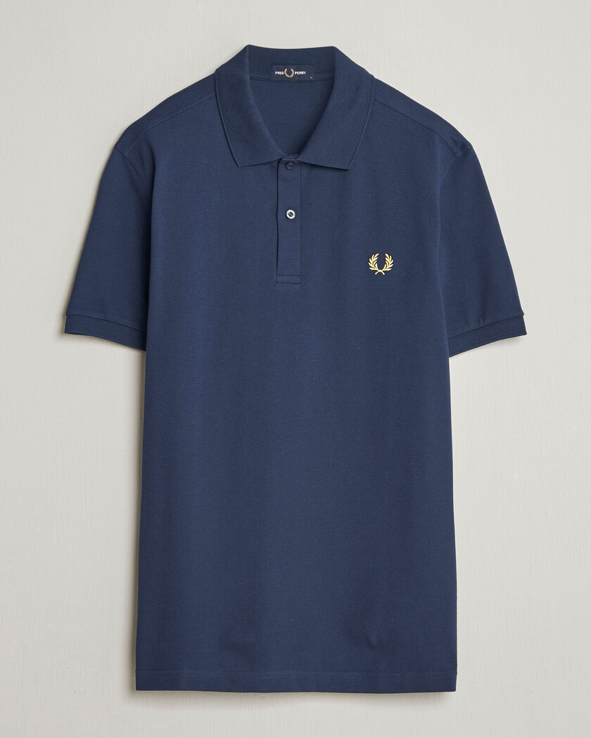 Fred Perry Plain Polo Tennis Blue – Blauw