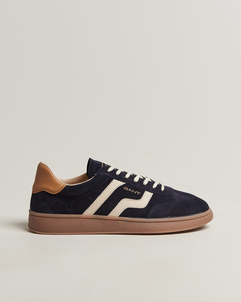 Gant Cuzmo Suede Sneaker Marine/White – Blauw