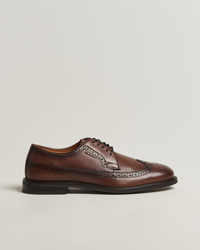 GANT Bidford Leather Brouge Cognac – Bruin