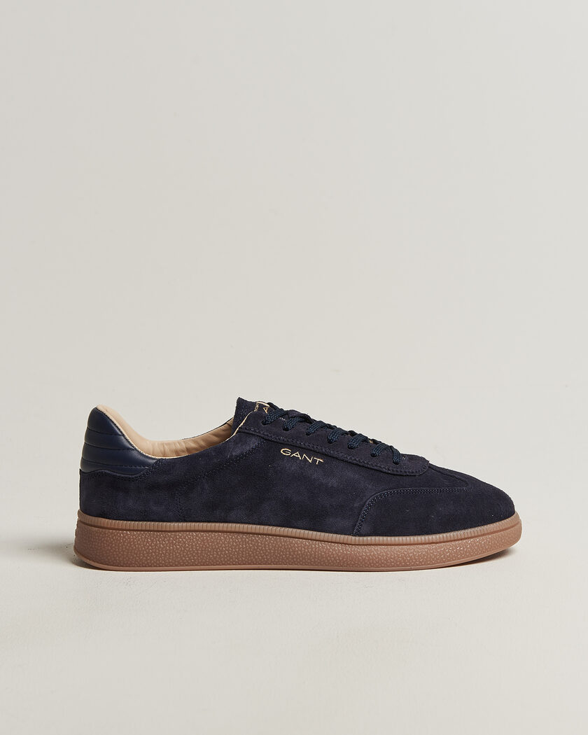 GANT Cuzmo Suede Sneaker Marine – Blauw