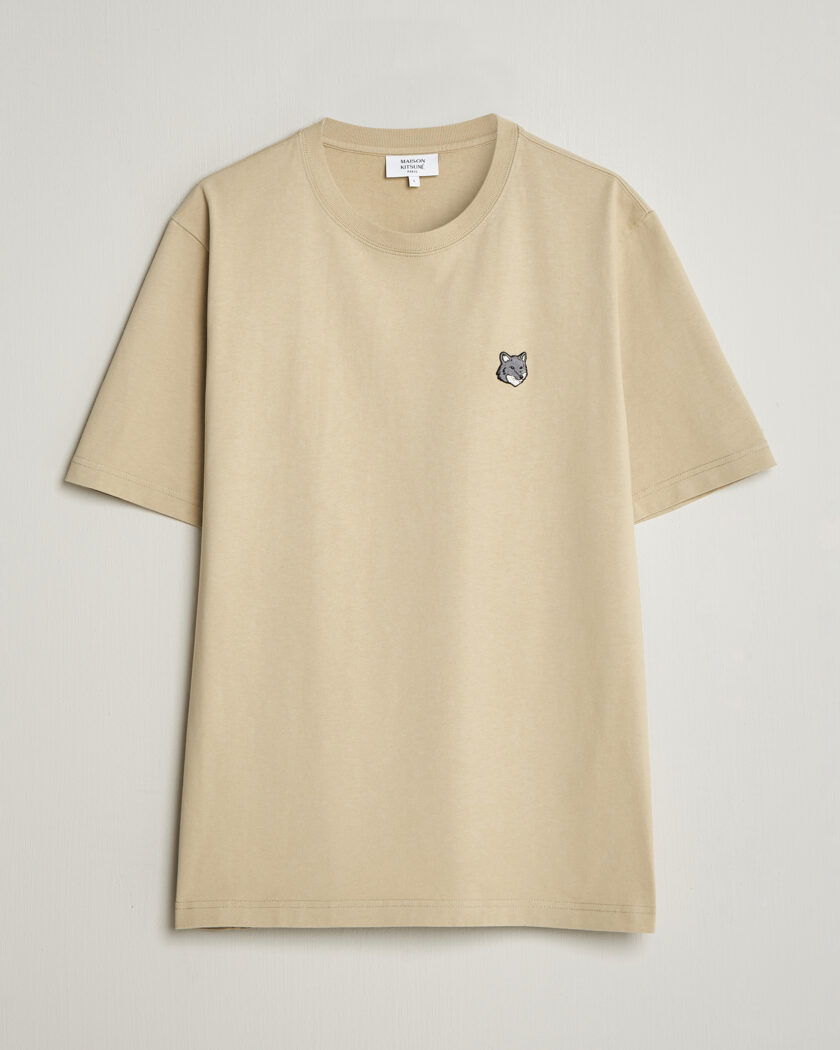 Maison Kitsuné Bold Fox Head T-Shirt Tea Leaf – Groen