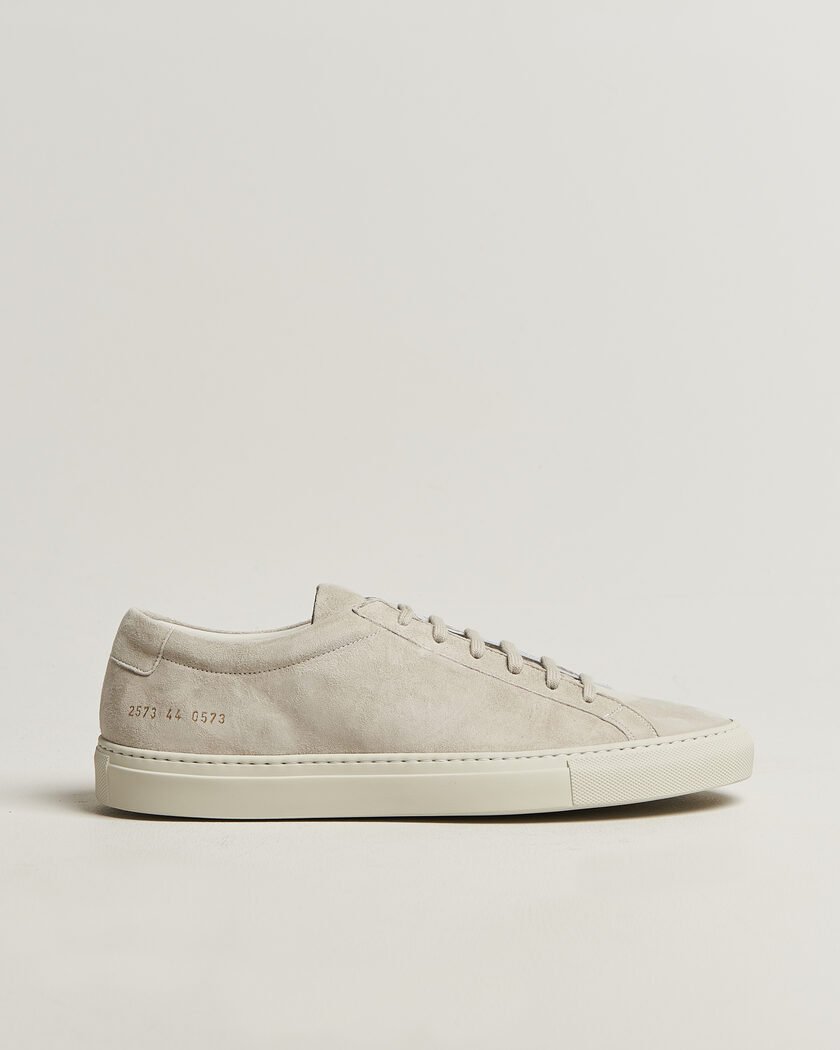 Common Projects Original Achilles Suede Sneaker Light Grey – Grijs