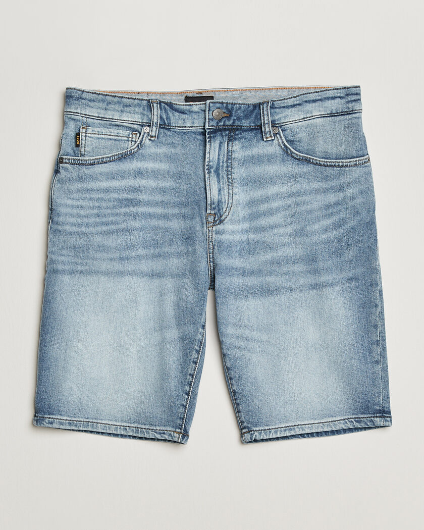 BOSS ORANGE Re.Maine Denim Shorts Light Blue – Blauw