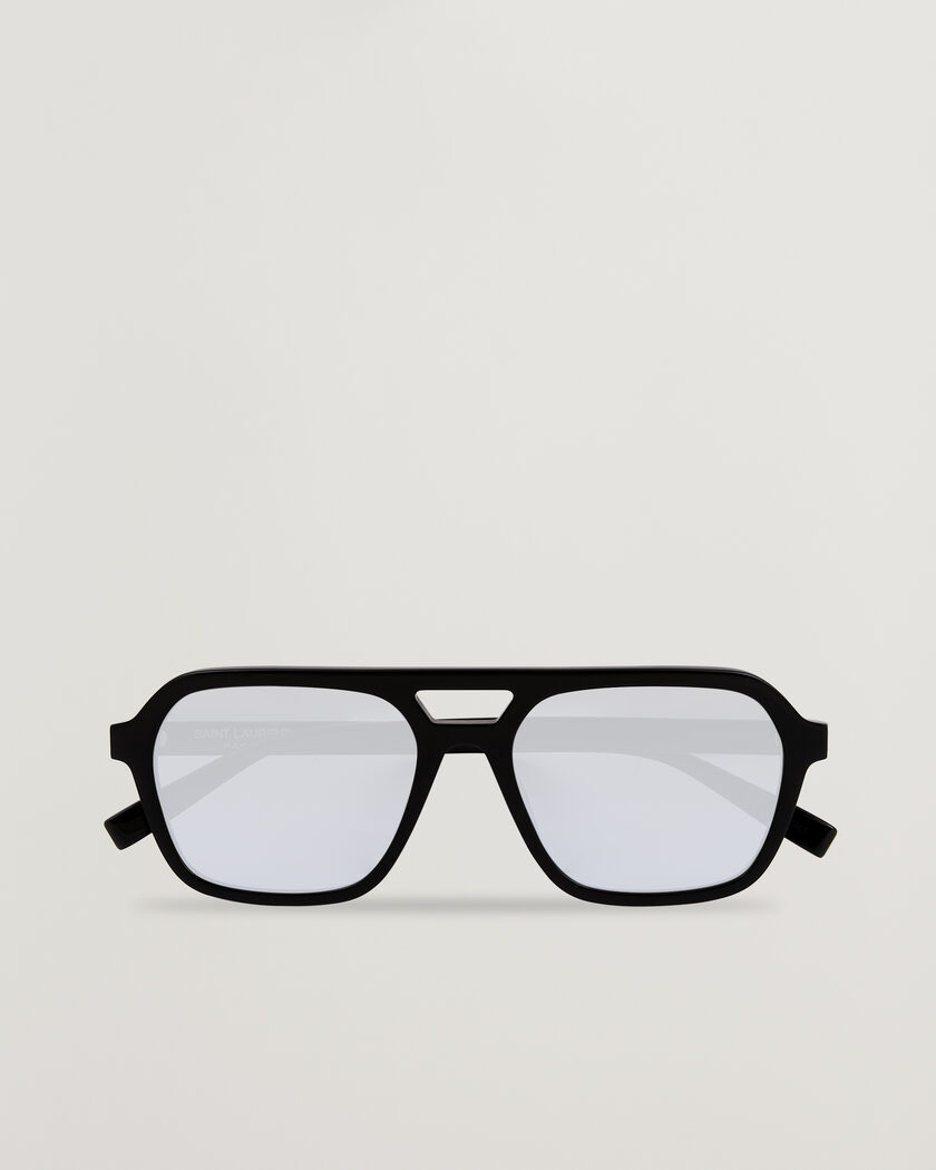 Saint Laurent SL 905 Sunglasses Black/Blue – Zwart