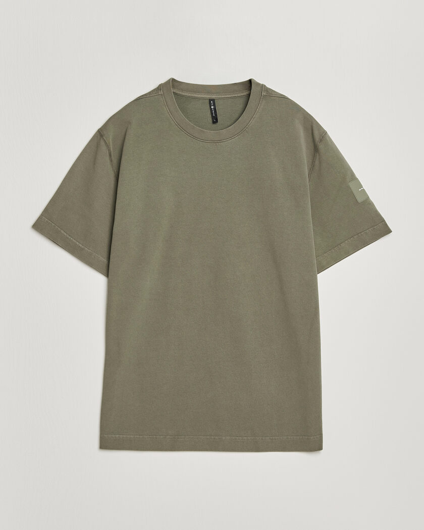 Sail Racing Wind Pigment Dyed T-Shirt Mud Green – Groen