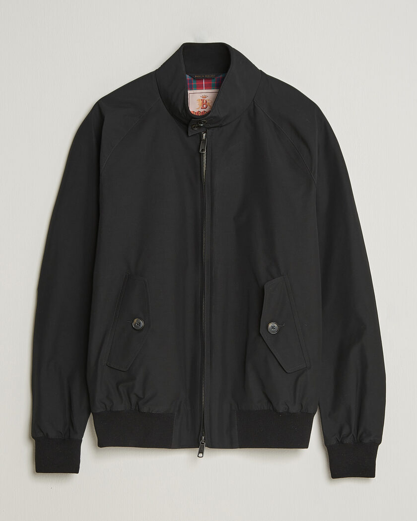 Baracuta G9 Original Harrington Jacket Black – Zwart
