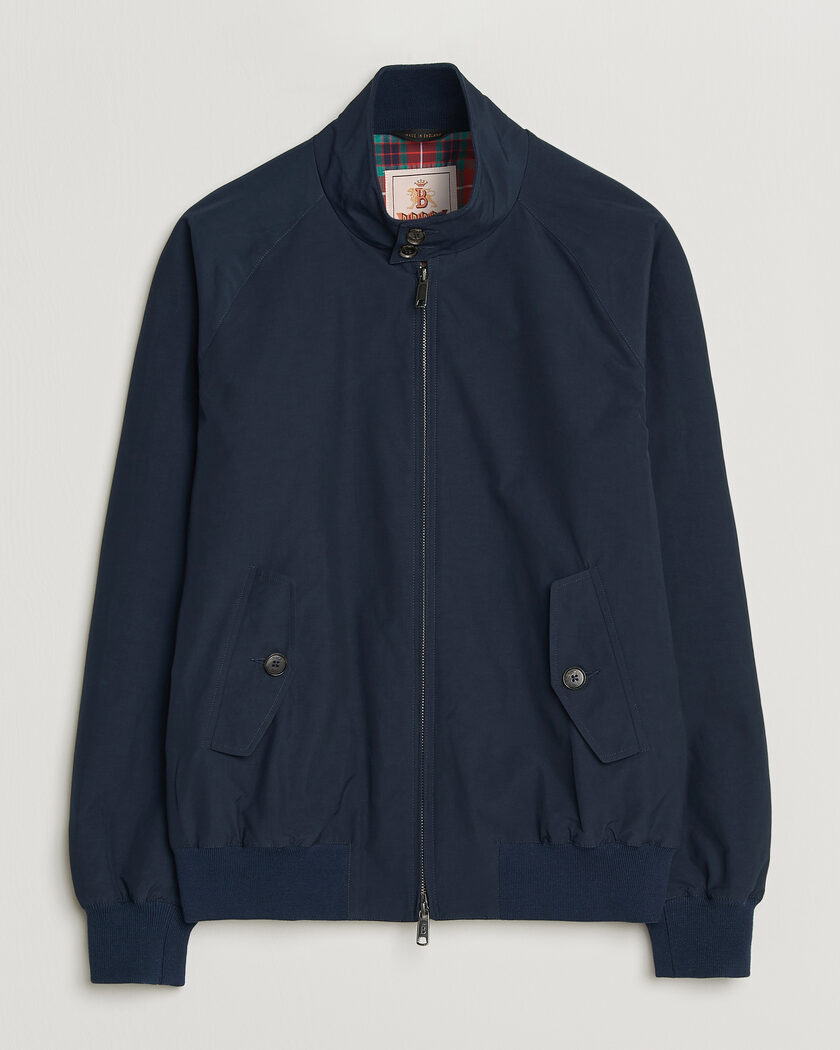 Baracuta G9 Original Harrington Jacket Navy – Blauw