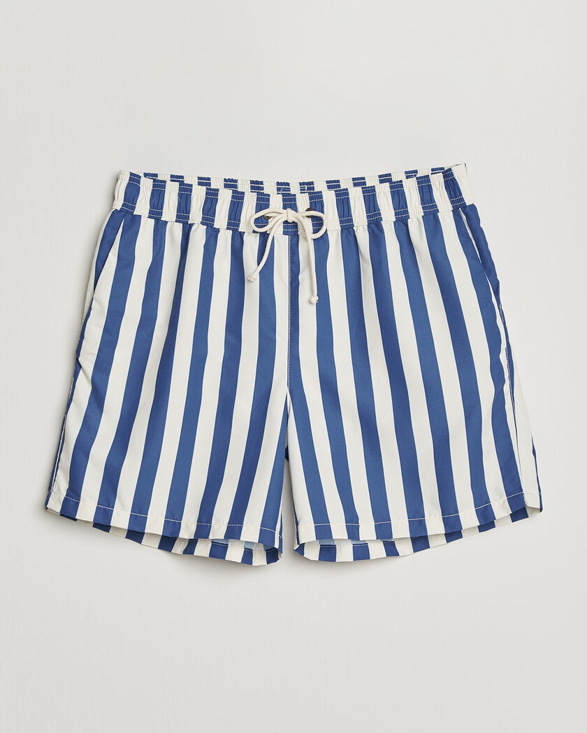 Ripa Ripa Paraggi Striped Swimshorts Blue – Blauw