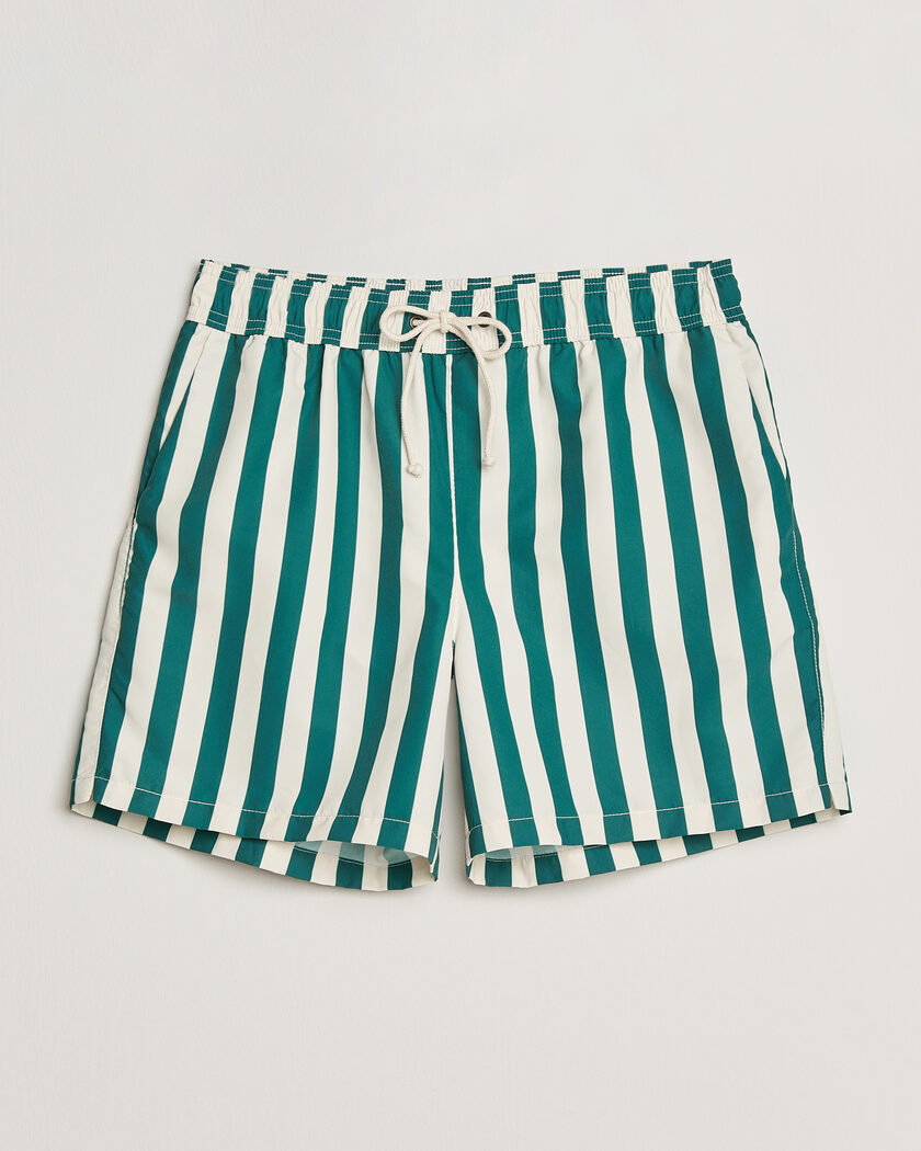 Ripa Ripa Paraggi Striped Swimshorts Green – Groen
