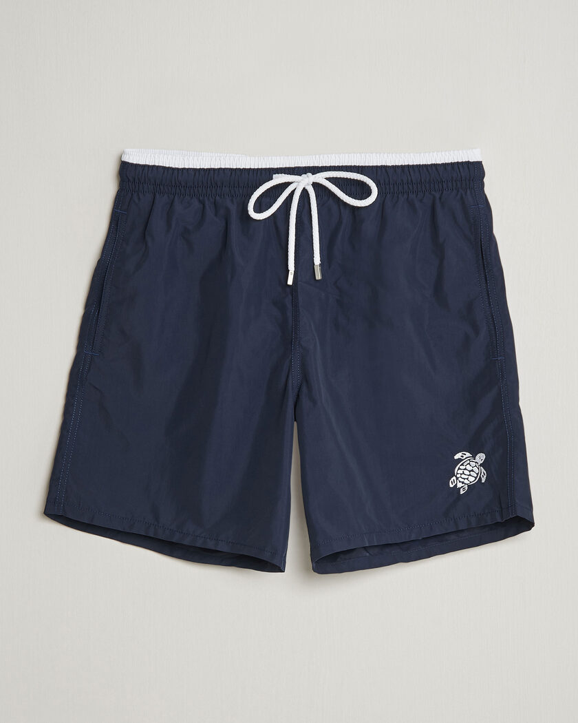 Vilebrequin Moka Swimshorts Marine/Blanc – Blauw