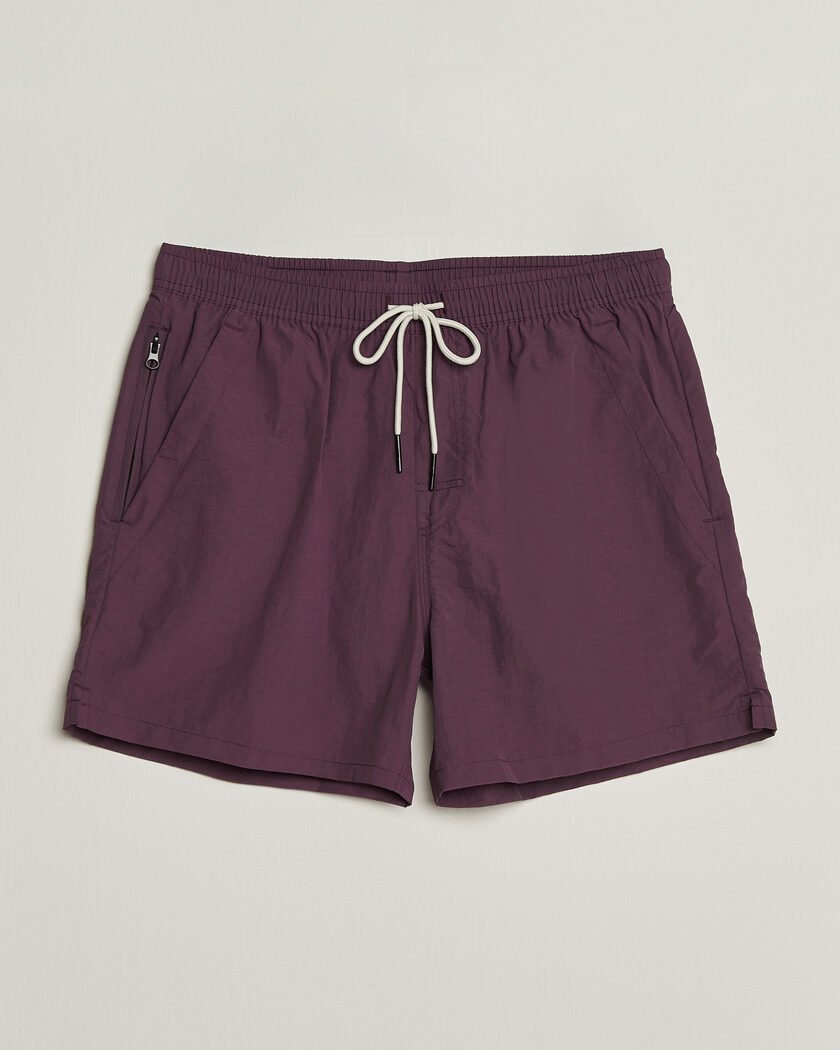 OAS Plain Swimshorts Plum – Rood