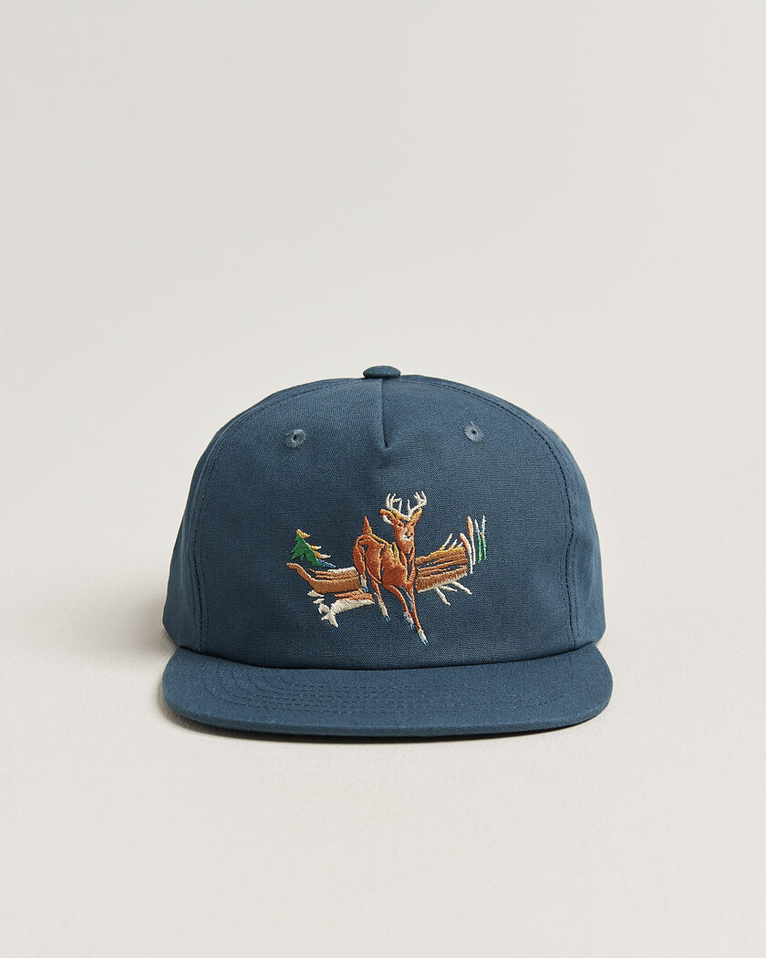 Filson Deer Trucker Cap Dusty Blue – Blauw