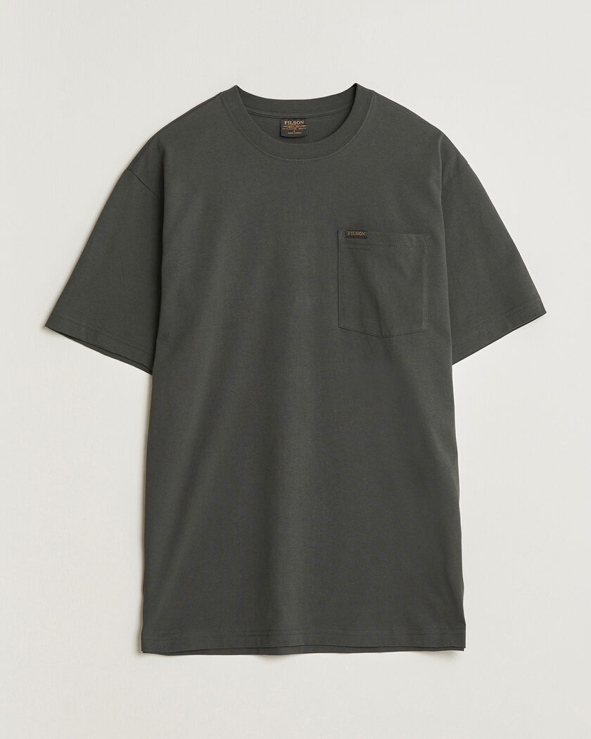 Filson Pocket T-Shirt Faded Black – Zwart