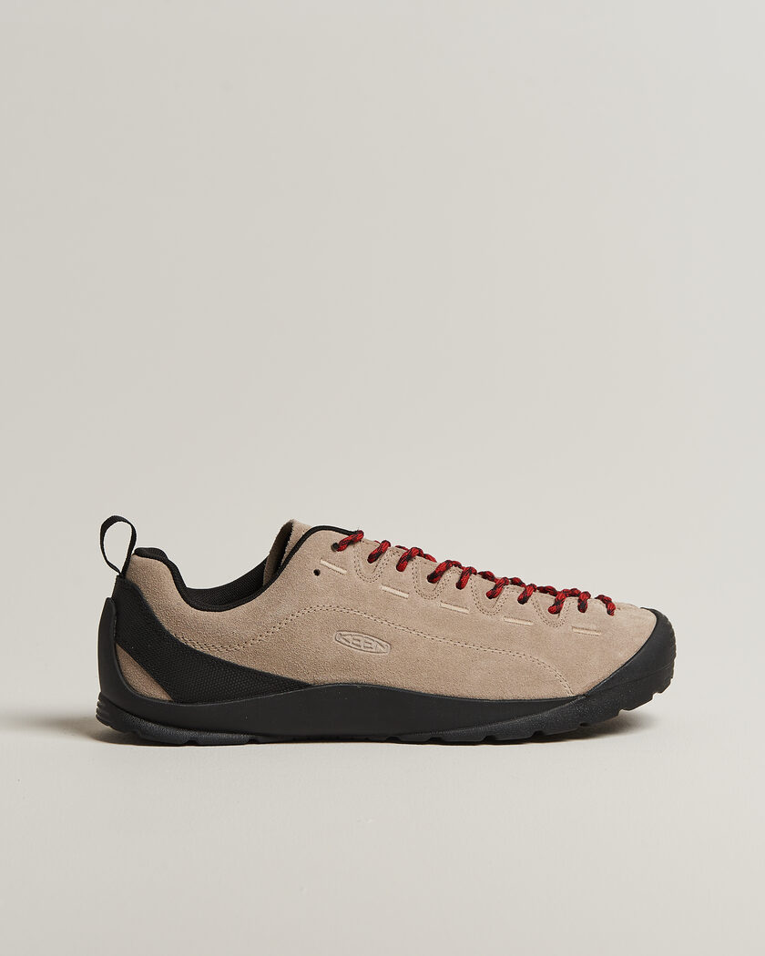 KEEN Jasper Suede Sneaker Silver Mink – Grijs