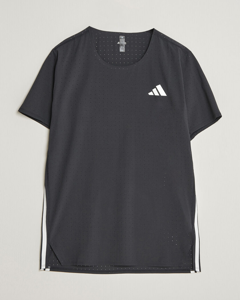 adidas Performance ADIZERO Running T-Shirt Black – Zwart