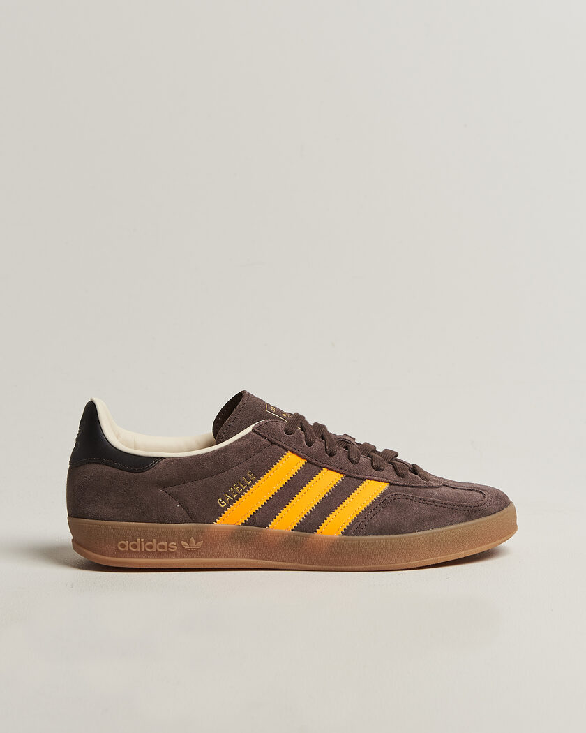 adidas Originals Gazelle Indoor Sneaker Brown/Orange – Bruin