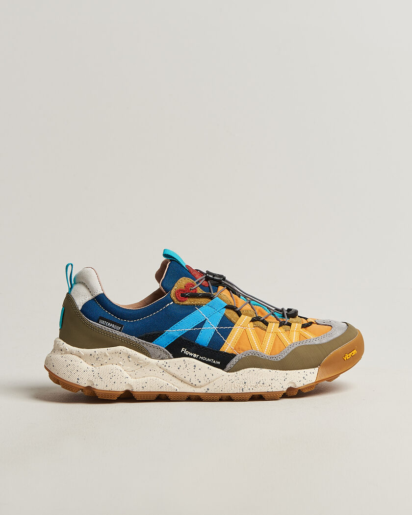 Flower Mountain Iwano 2 Suede/Nylon Trail Sneaker Multi – Meerkleurig