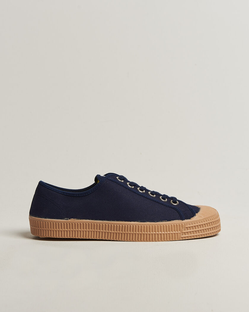 Novesta Star Master Organic Cotton Sneaker Navy/Transparant – Blauw