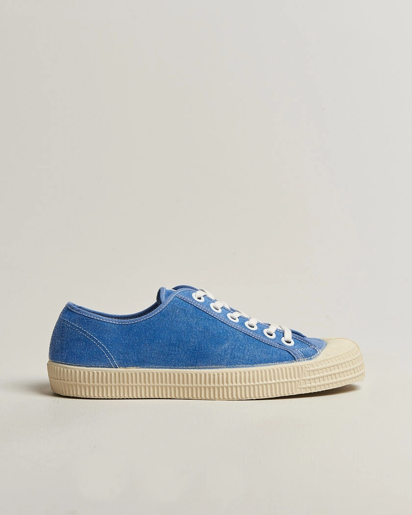 Novesta Star Master Washed Organic Cotton Sneaker Blue – Blauw