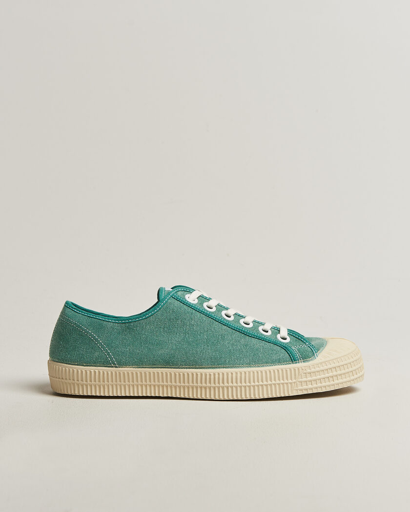 Novesta Star Master Washed Organic Cotton Sneaker Green – Groen