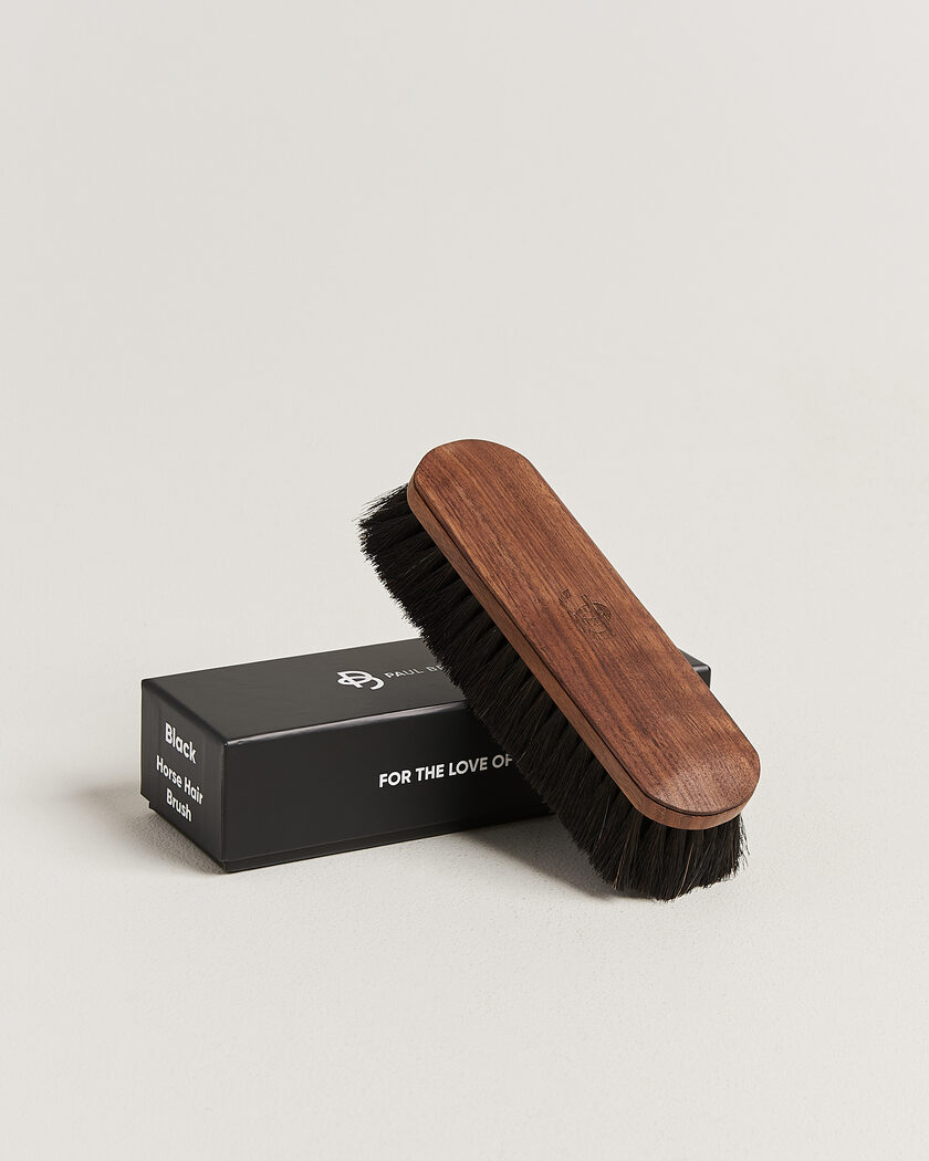 Paul Brunngård Horse Hair Brush Black – Zwart