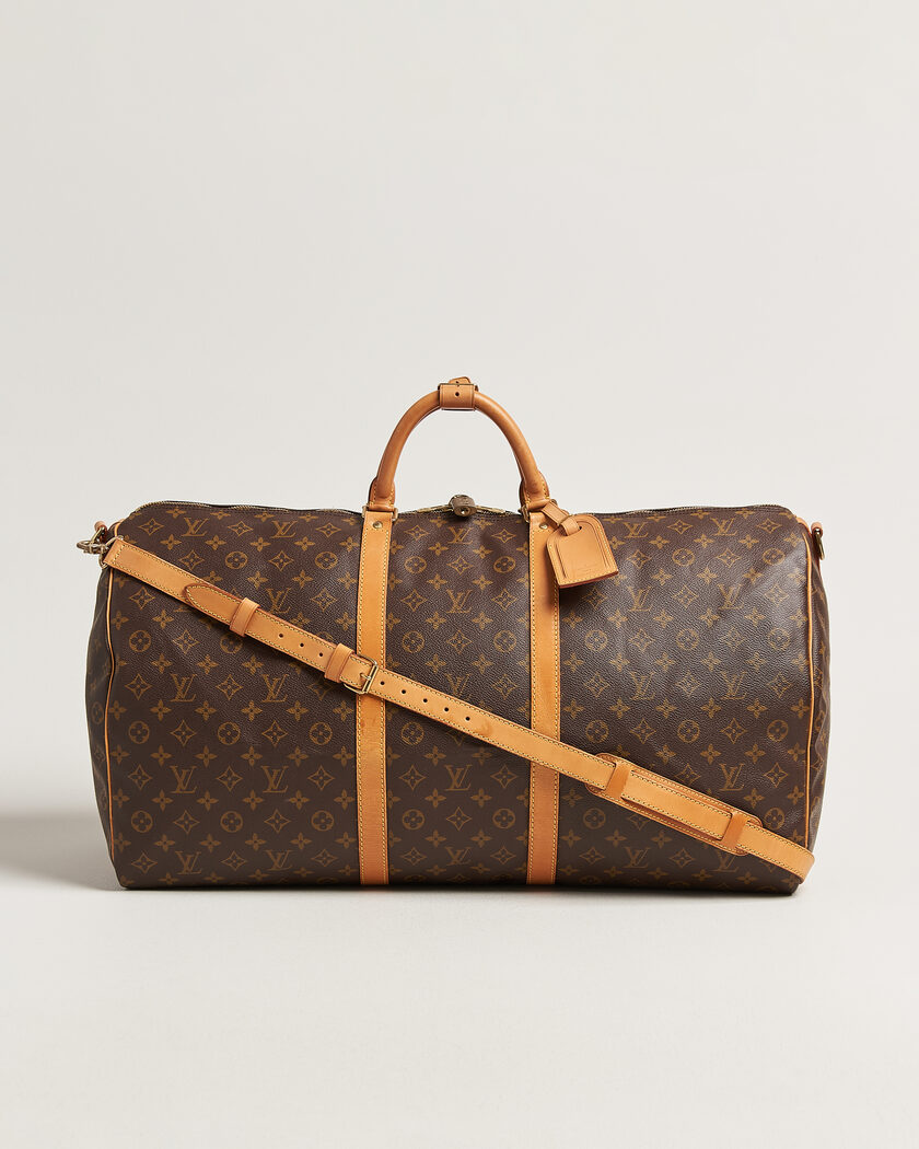 Louis Vuitton Pre-Owned Keepall Bandouliére 60 Monogram – Bruin