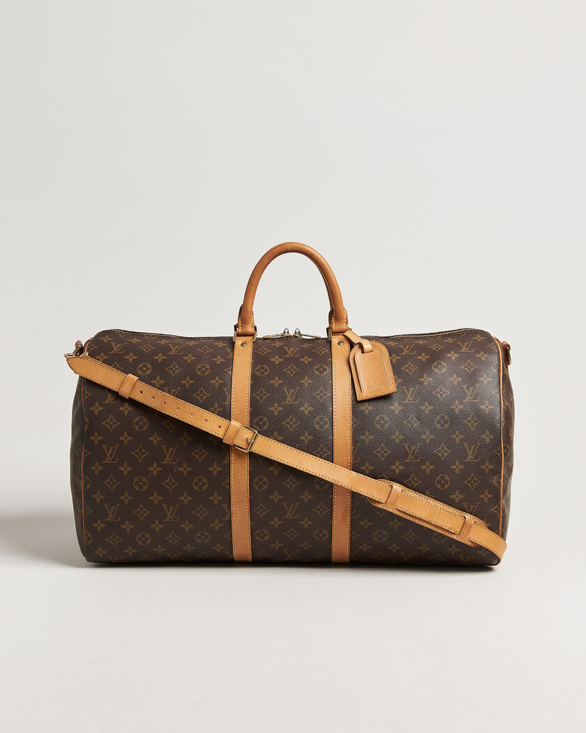 Louis Vuitton Pre-Owned Keepall Bandouliére 55 Monogram – Bruin