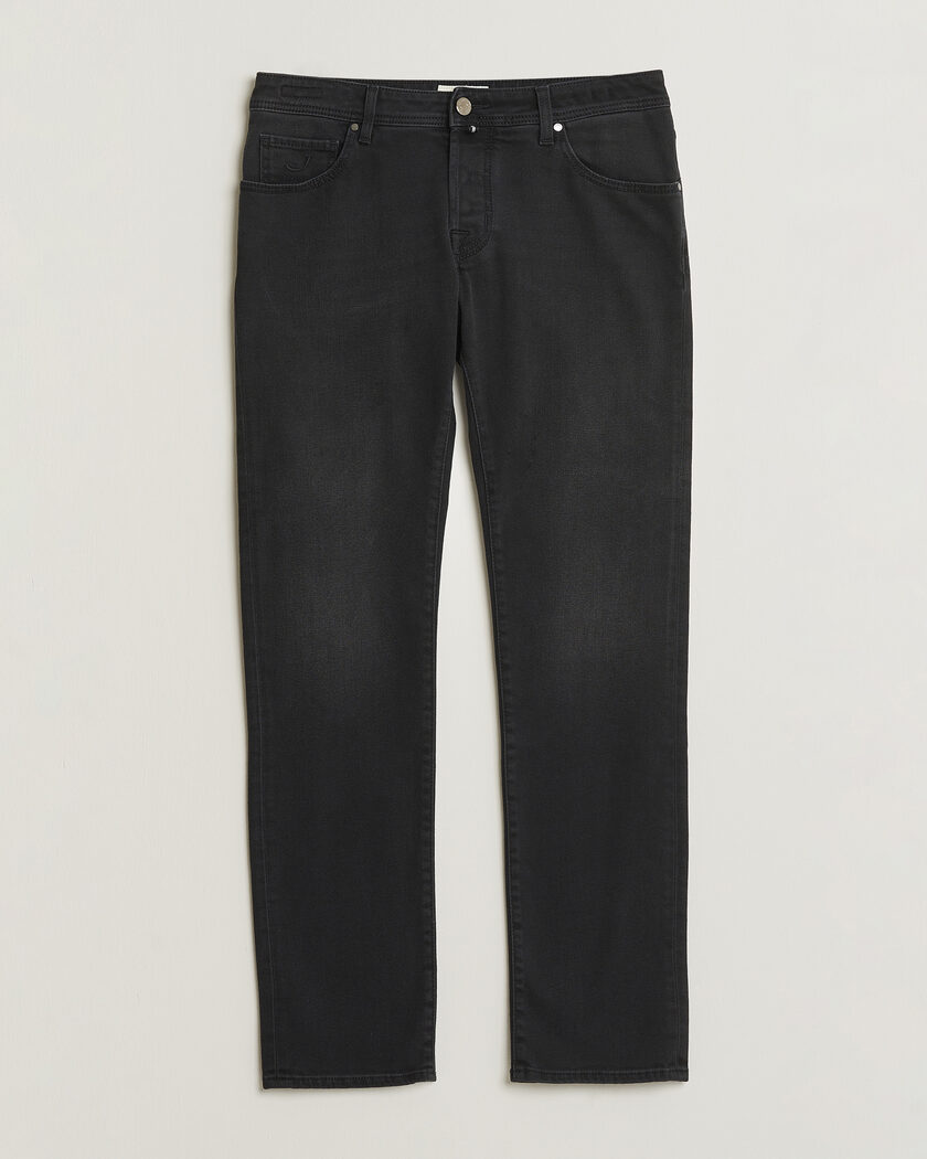 Jacob Cohën Nick Slim Fit Power Stretch Jeans Medium Black Wash – Zwart