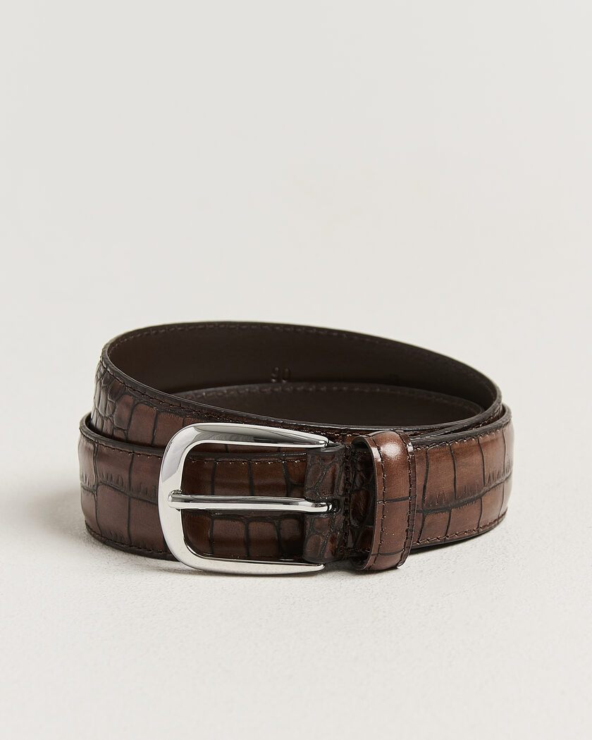 Anderson's Embossed Western Leather Belt Tan – Bruin