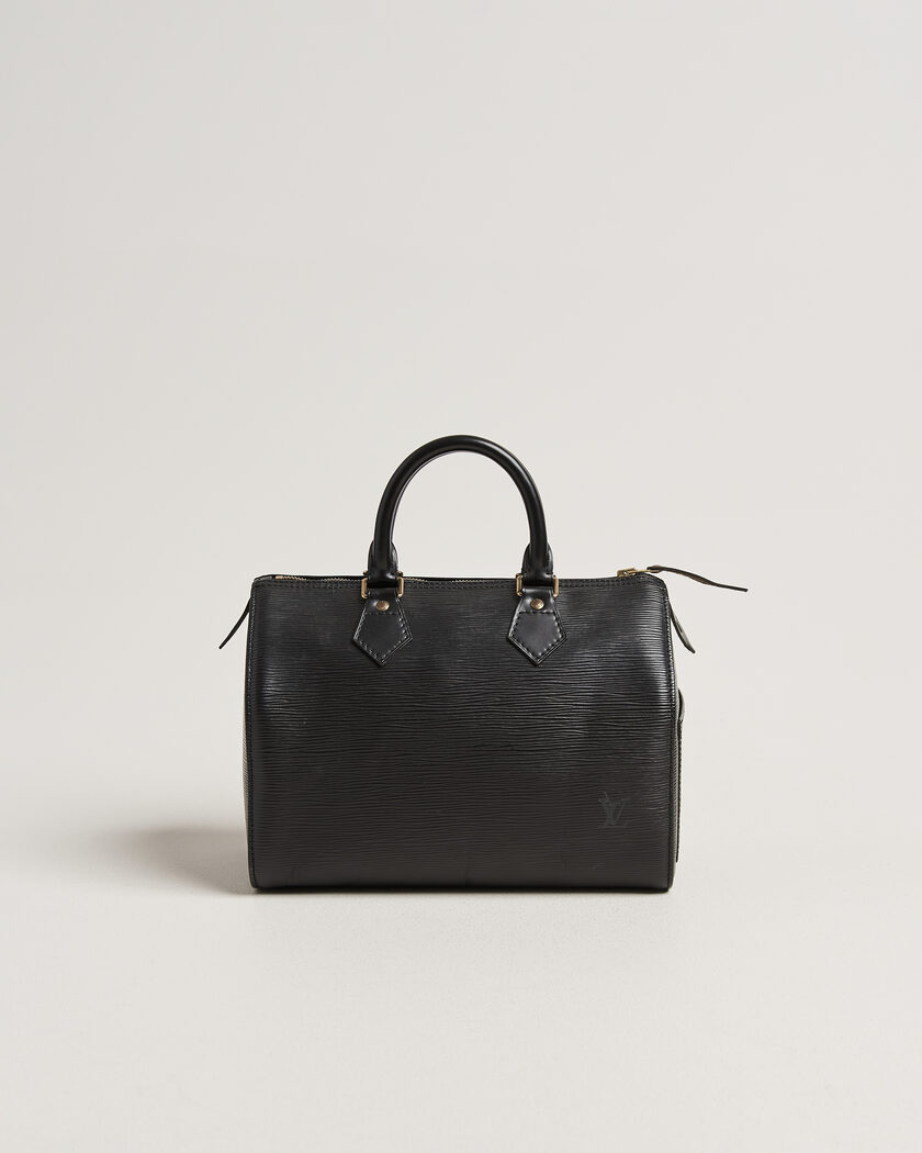 Louis Vuitton Pre-Owned Speedy 25 Epi Leather Black – Zwart
