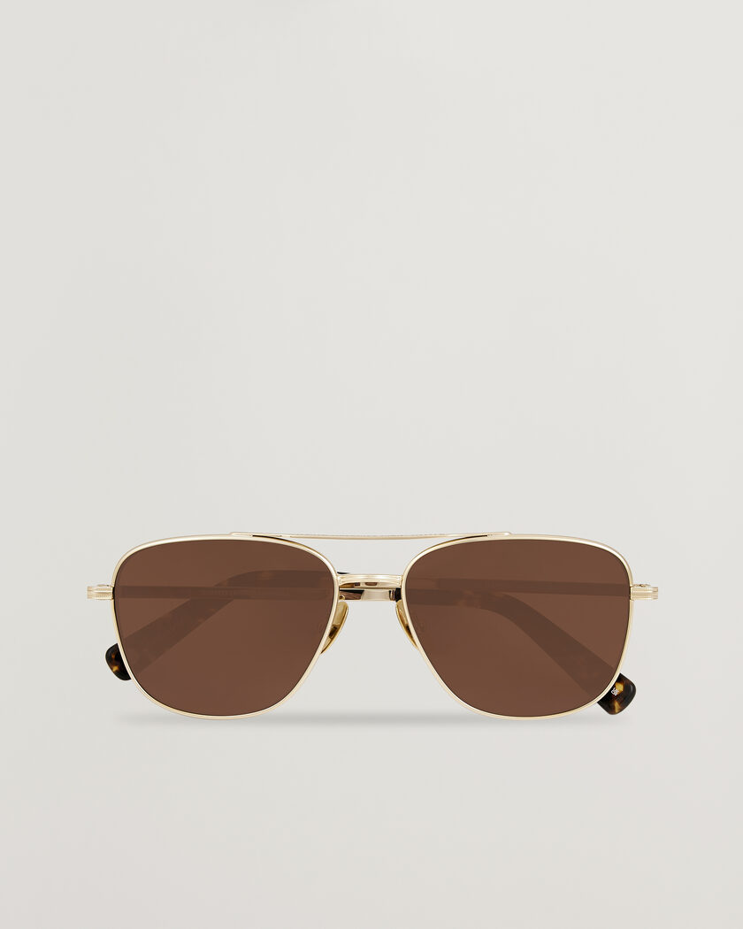 Garrett Leight El Capitan Sunglasses Gold – Goud
