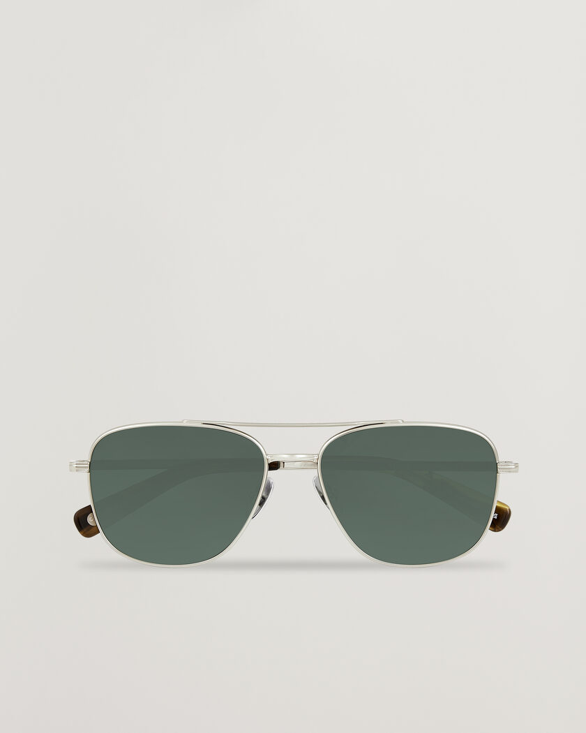 Garrett Leight El Capitan Sunglasses Silver – Zilver