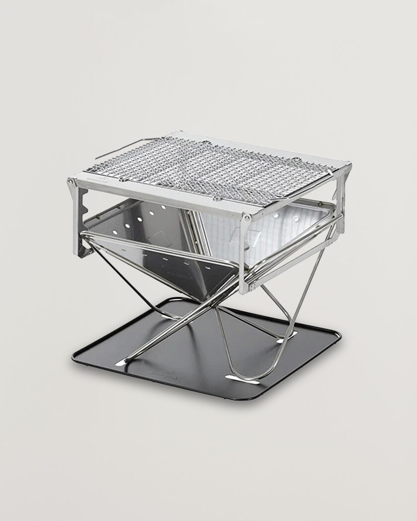 Snow Peak Takibi Fire & Grill Stainless Steel – Zilver