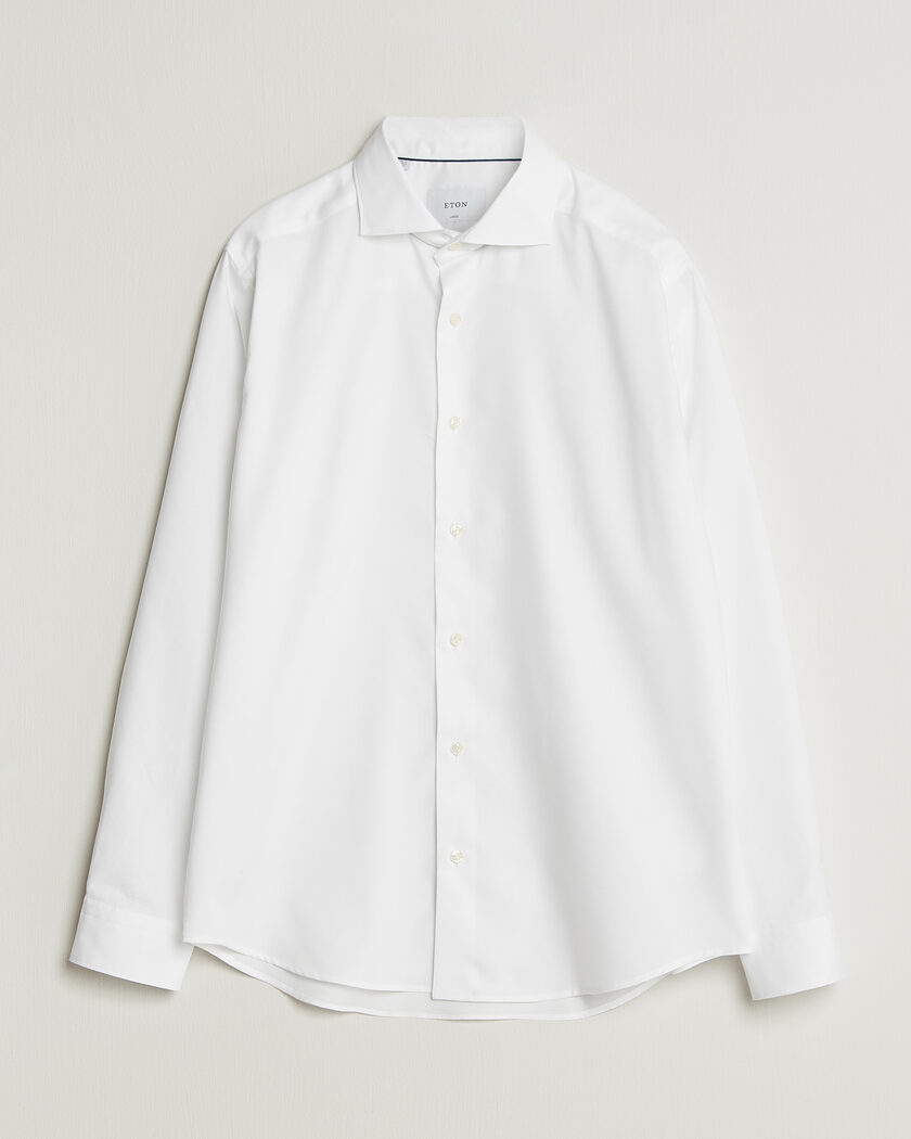 Eton Casual Fit Signature Oxford Shirt White – Wit