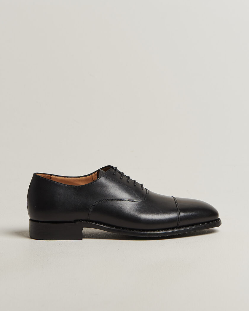 Myrqvist Äppelviken II Oxford Black Calf – Zwart