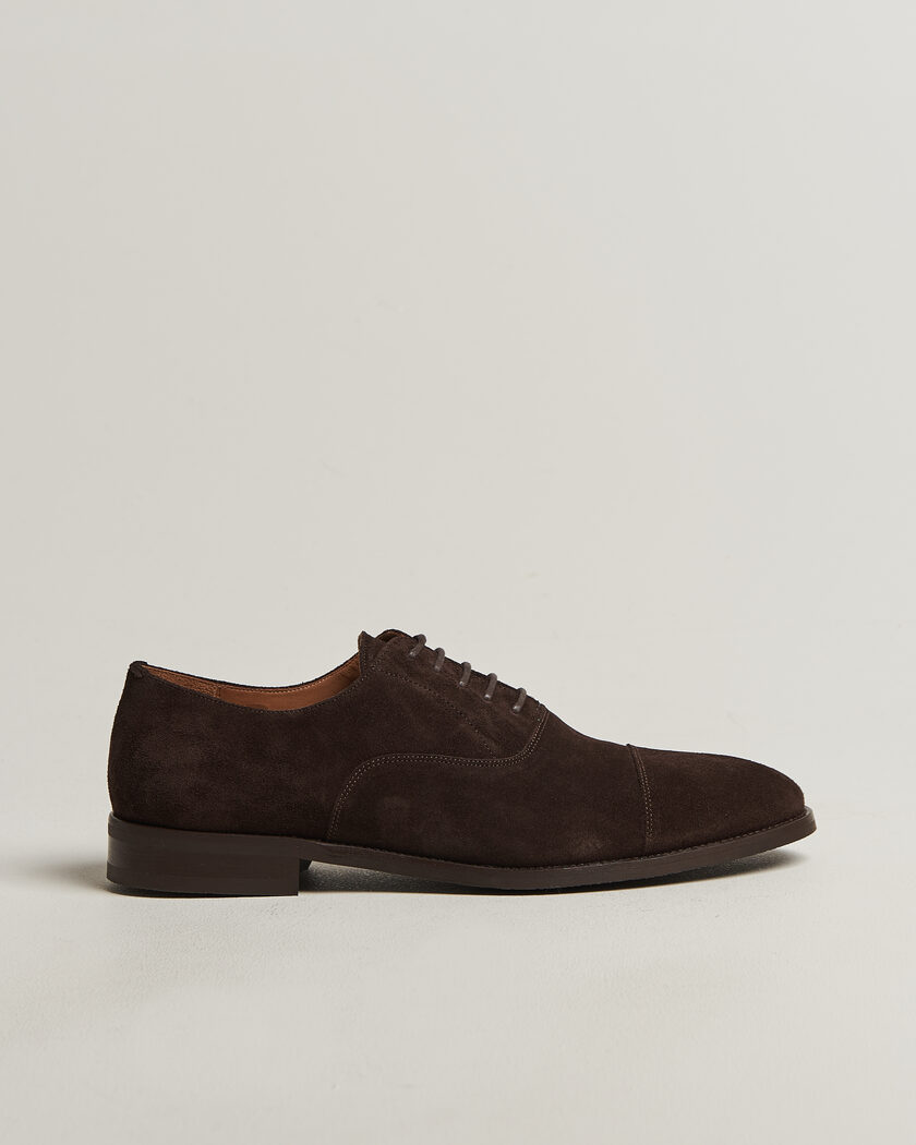 Myrqvist Vinterviken II Oxford Dark Brown Suede – Bruin