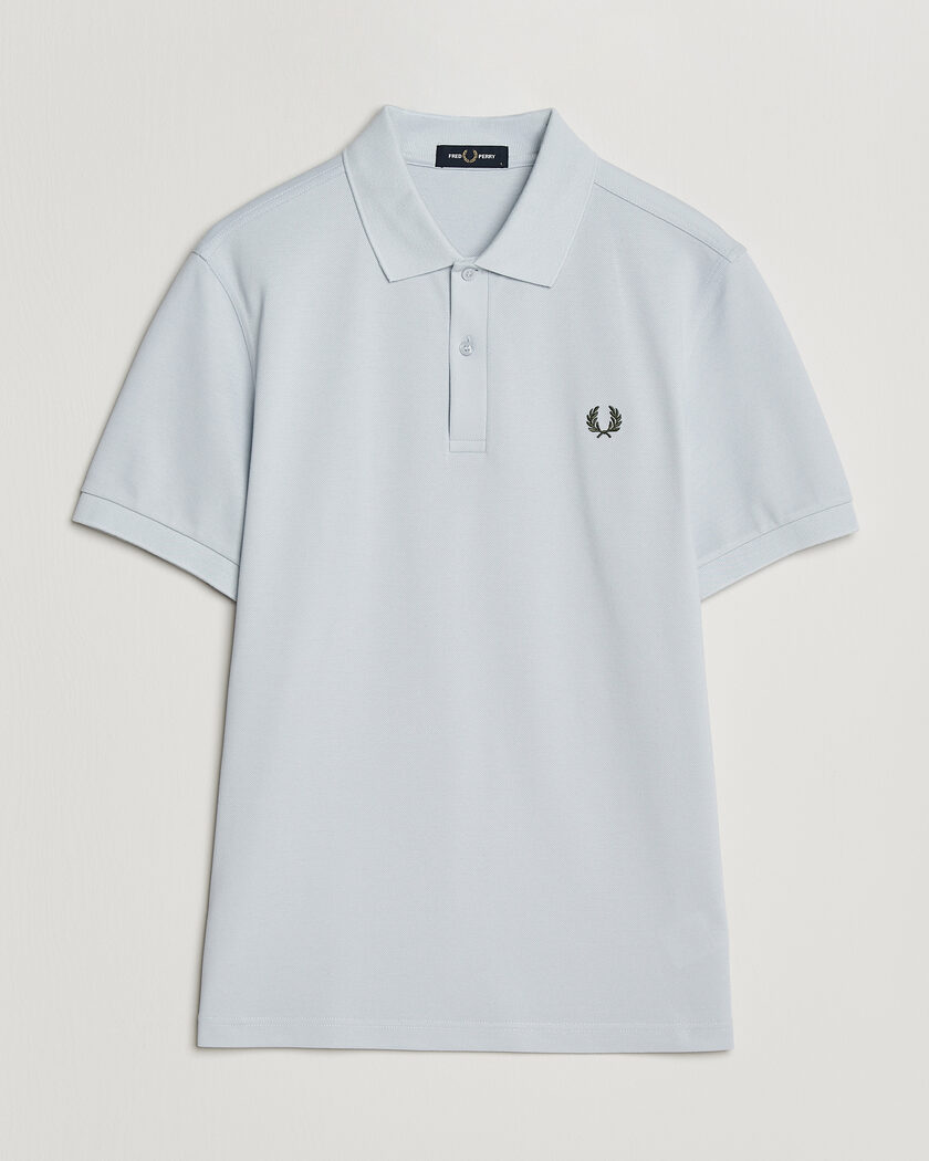 Fred Perry Plain Polo Shirt Dusty Blue – Blauw
