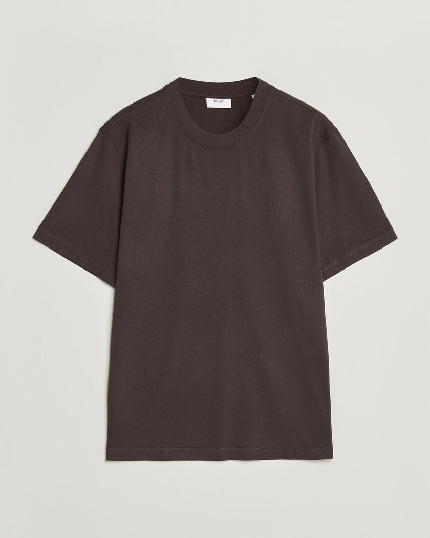 NN07 Adam Crew Neck T-Shirt Dusky Port – Bruin