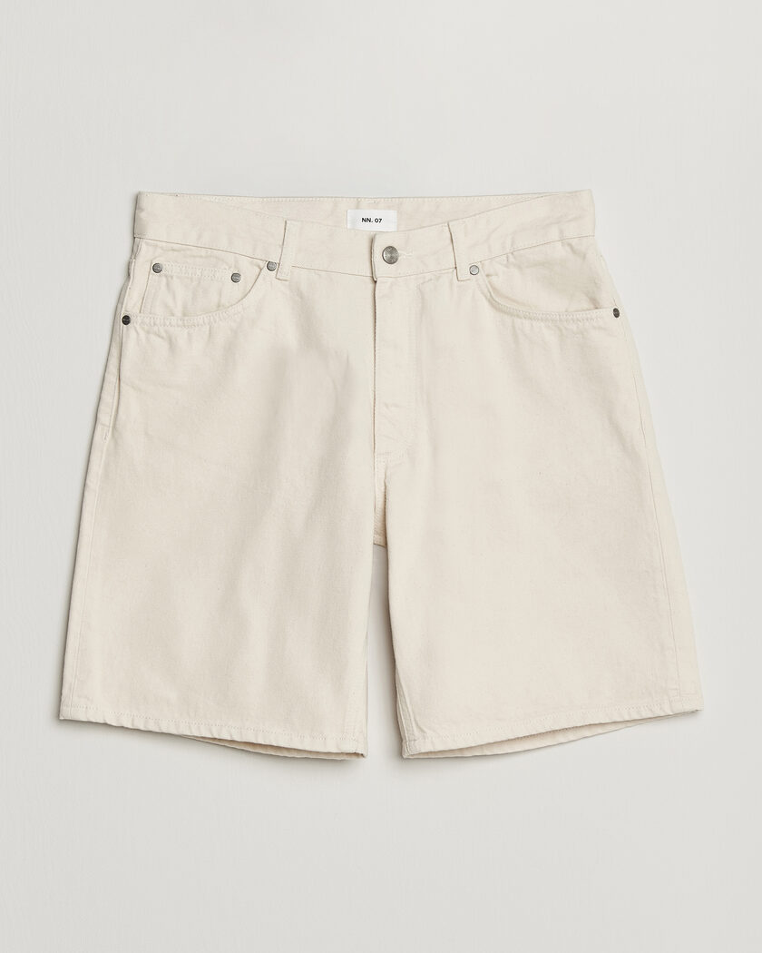 NN07 Otis Denim Shorts Ecru – Wit