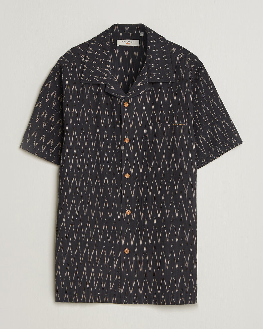 Nudie Jeans Arvid Hawaii Shirt Ikat Multi – Meerkleurig