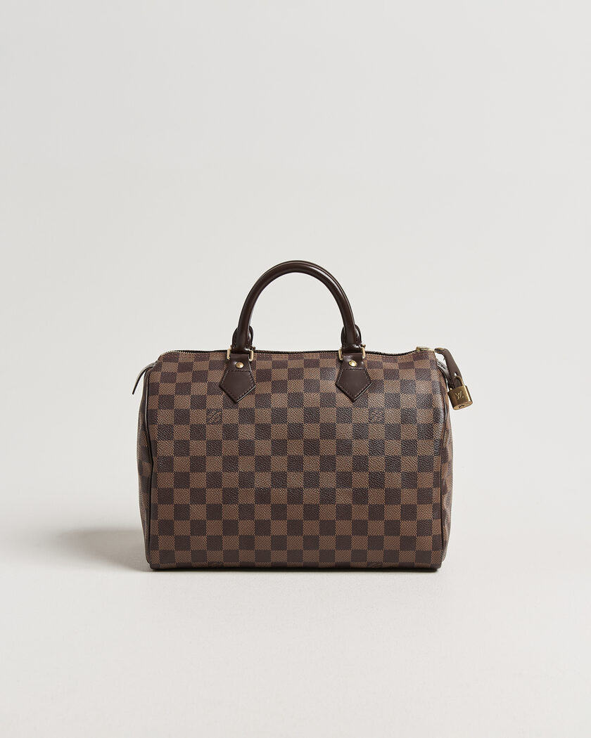Louis Vuitton Pre-Owned Speedy 30 Damier Ebene – Bruin
