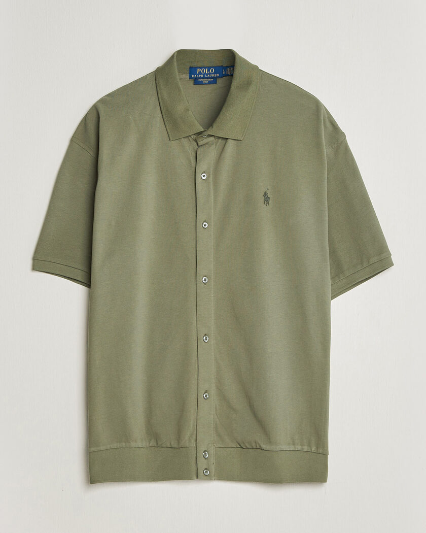 Polo Ralph Lauren Buttoned Polo Cruise Olive – Groen