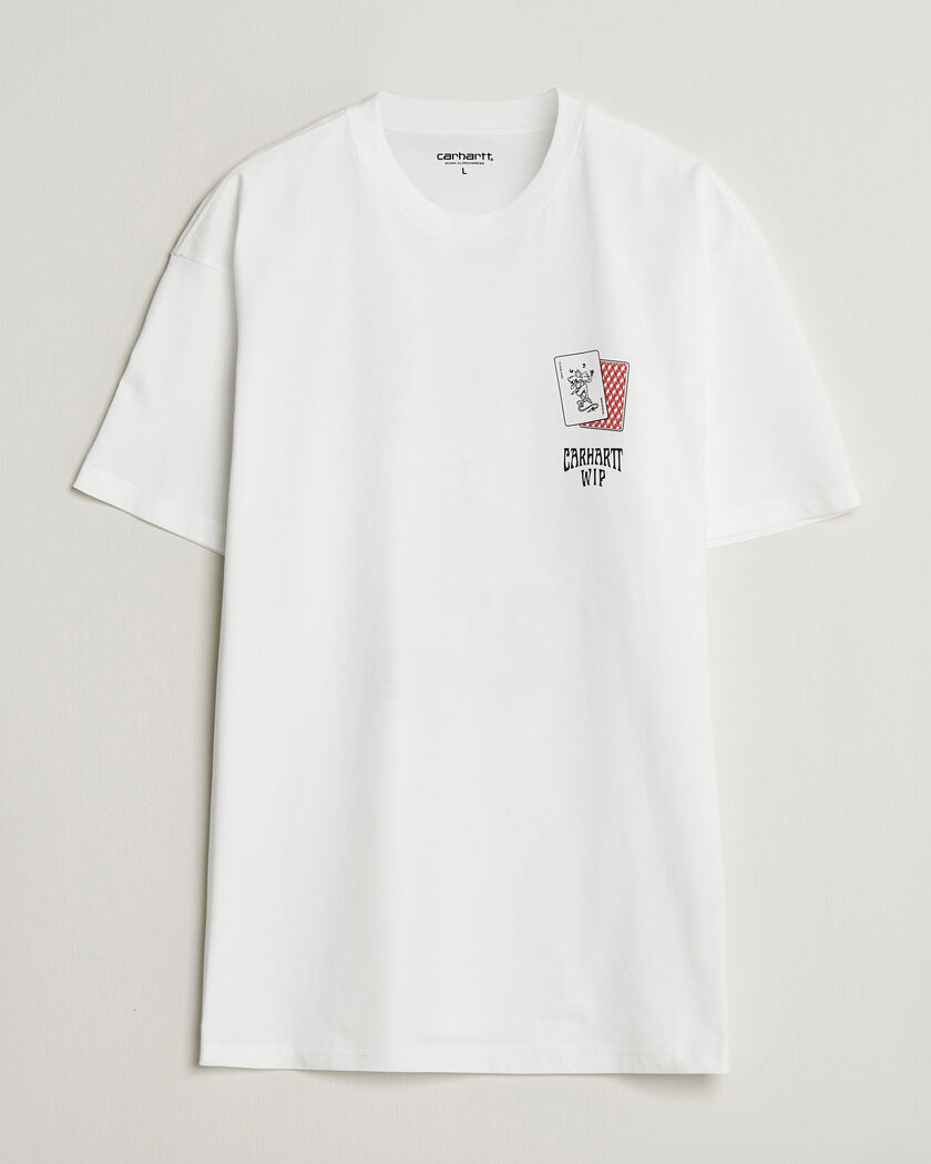 Carhartt WIP Playing Cards T-Shirt White – Wit