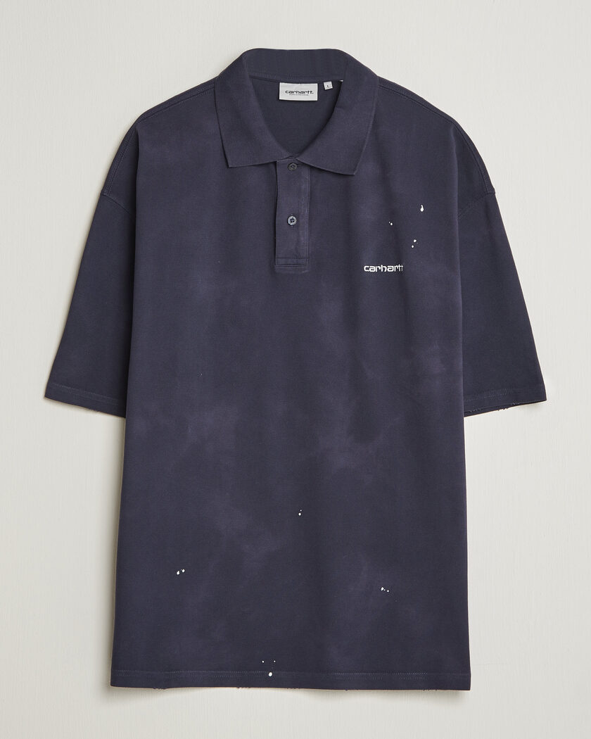 Carhartt WIP Painter Polo Dark Navy – Blauw